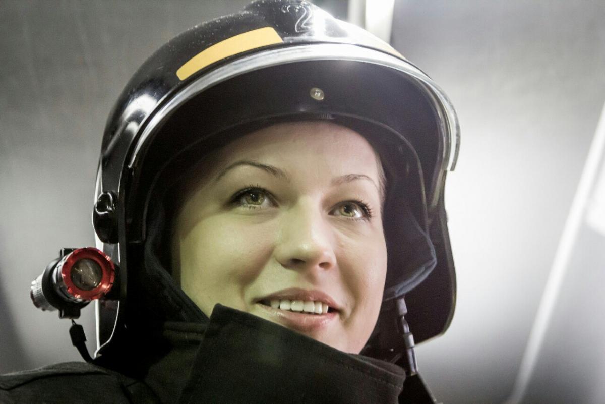 Пожарный Анна Шпенова (Санкт-Петербург)