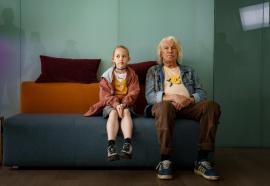 Сергей Гармаш и Ирина Розанова в семейной комедии «Доктор Гаф» 