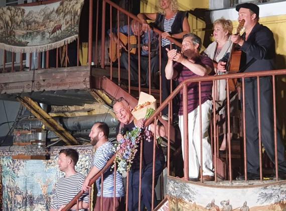 Первое открытие сезона московских театров: в театре У Никитских ворот прошел традиционный сбор труппы