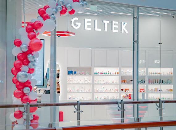 Косметическая компания «Гельтек» открыла фирменный магазин в ТЦ «Авиапарк»