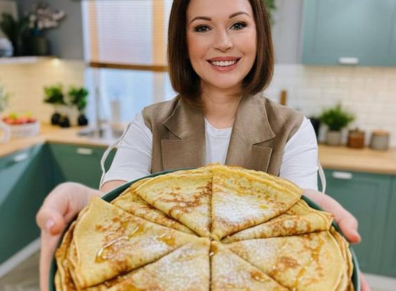 Рецепт безглютеновых гречневых блинчиков от Ирины Безруковой