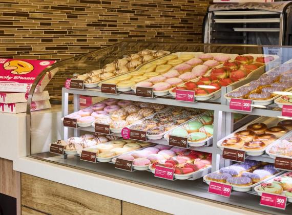 Сеть пончиковых «Кранчи Дрим» - пончики для любого случая