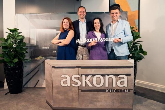 Askona открыла первую кухонную студию
