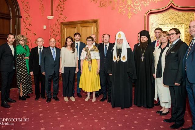 Встреча Святейшего Патриарха Кирилла с представителями Консорциума вузов Москвы
