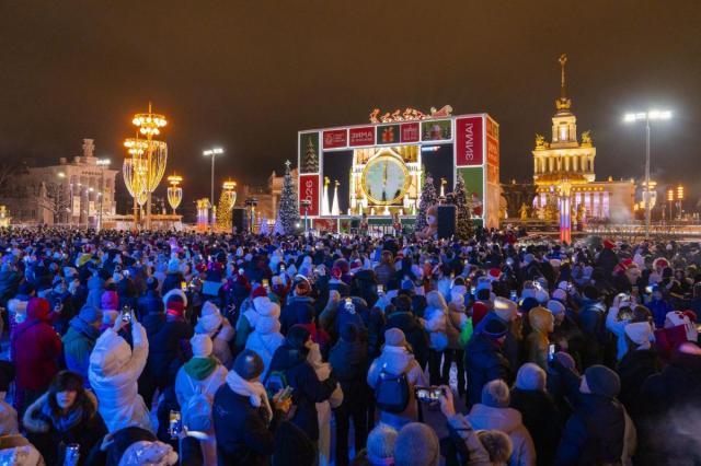 ВДНХ за новогодние праздники посетили более 1,13 миллиона человек