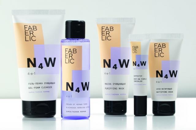 Компания Faberlic вывела формулу чистой кожи в новой линии средств для подростков N4W