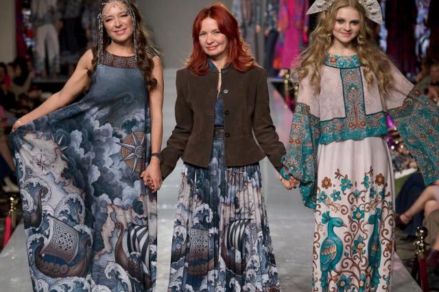 Коллекция «Садко» от «Душегреи»: российский бренд стал хедлайнером Estet Fashion Week 