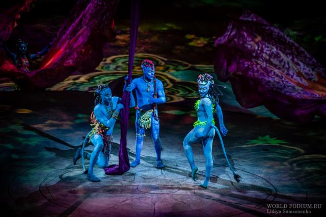 Шоу Cirque du Soleil  «ТОРУК – Первый полет»: добро пожаловать на планету Пандора!