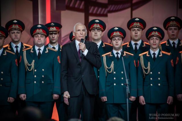 Юбилейный вечер Василия Ланового показал канал Россия 1.  Фоторепортаж из Кремля.