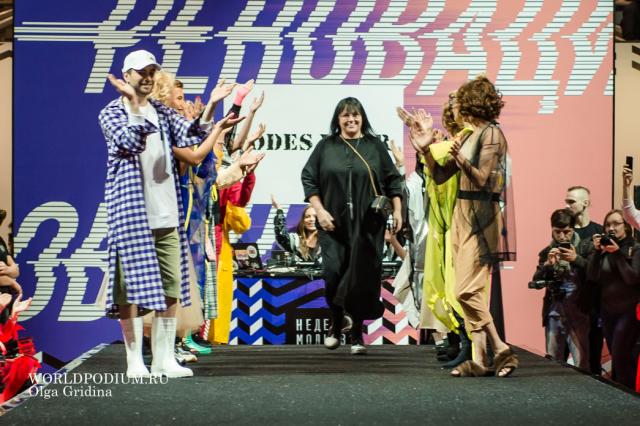 Алла Духова и бренд TODES WEAR на Неделе моды в Москве