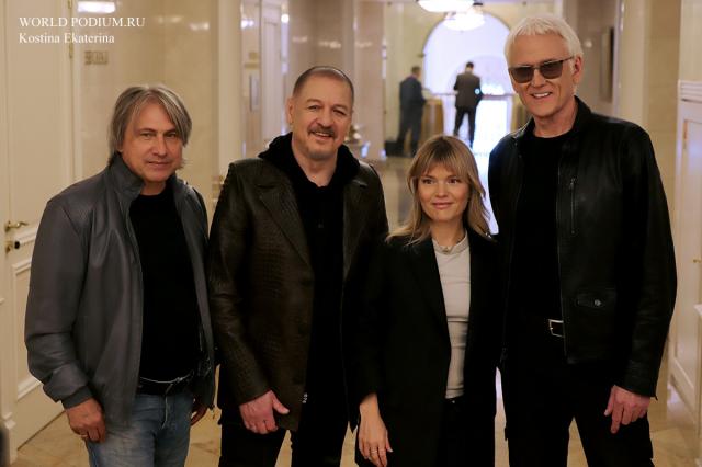 Александр Маршал, Алексей Белов, Ян Яненков, Александр Львов дали пресс-конференцию о воссоединении группы Gorky Park