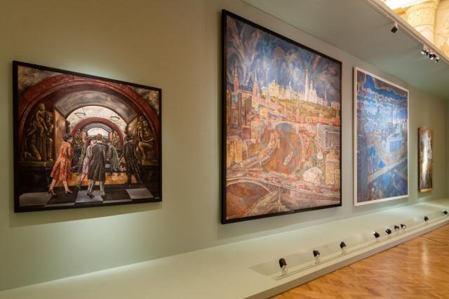 Московское метро на выставке Русского музея на ВДНХ