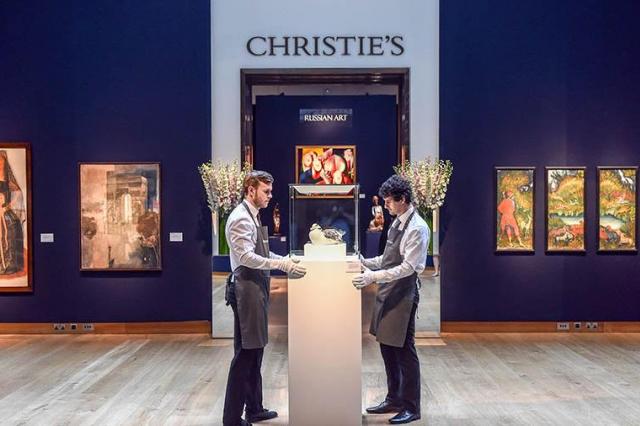 Выручка торгов Christie's предметами русского искусства превысила $9 млн