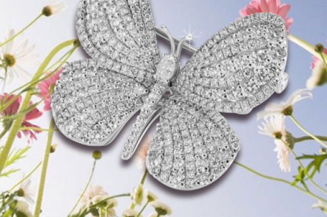 «Расправляя крылья!» - ювелирные украшения с бабочками 