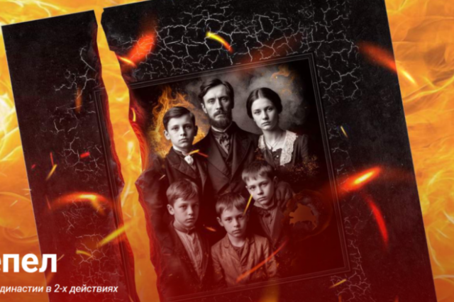 «БЛЕСК И ПЕПЕЛ» - новый спектакль Анатолия Шульева на исторической сцене Театра имени Евгения Вахтангова