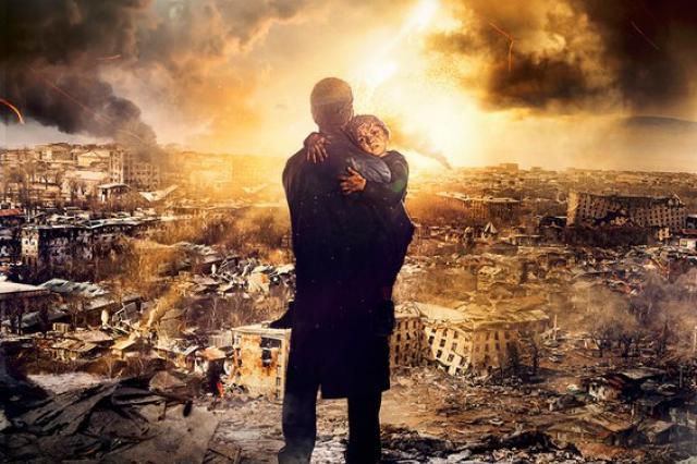 Финальный постер к фильму-катастрофе "Землетрясение"