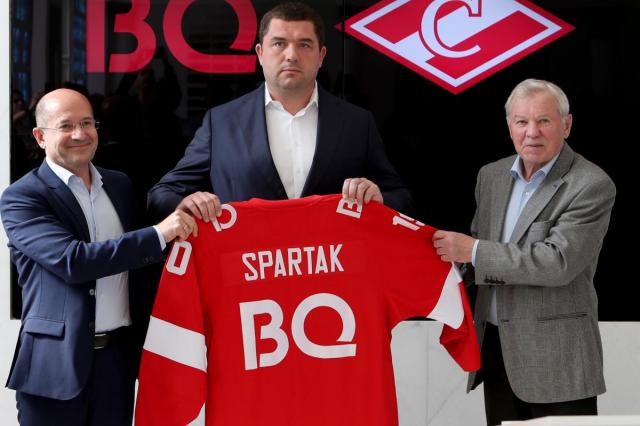 Компания BQ и ХК «Спартак» (Москва) стали партнерами