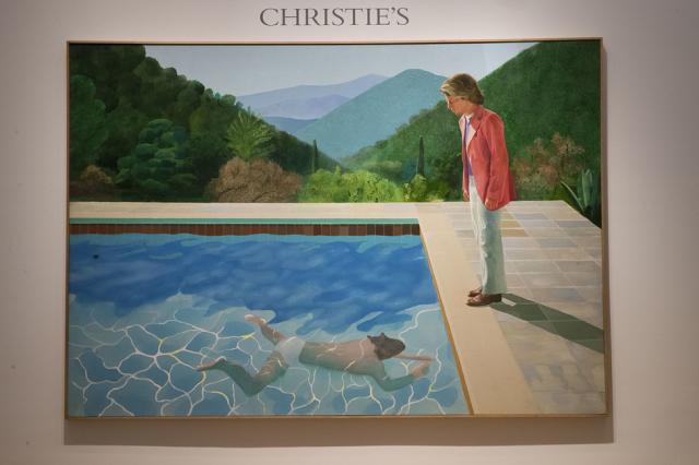 Картину художника Дэвида Хокни выставили на аукцион за $80 млн