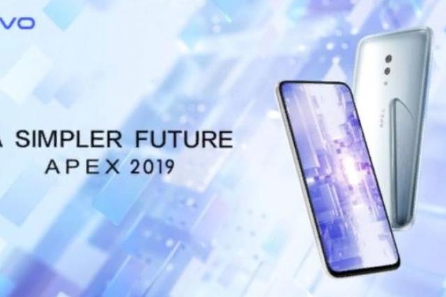 Vivo представляет APEX 2019 – новый футуристический 5G концепт-смартфон