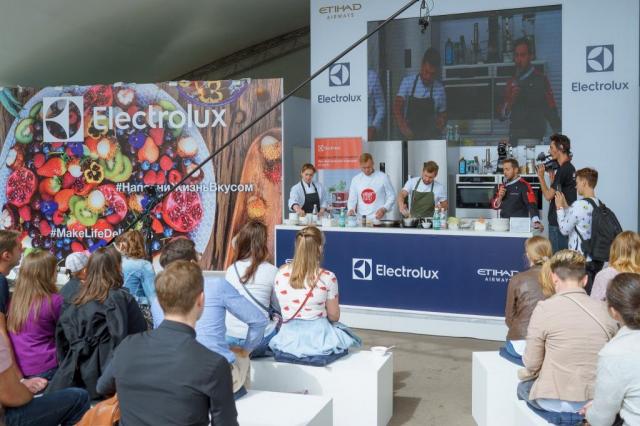 Фестиваль Taste of Moscow 2017 прошёл при поддержке Electrolux