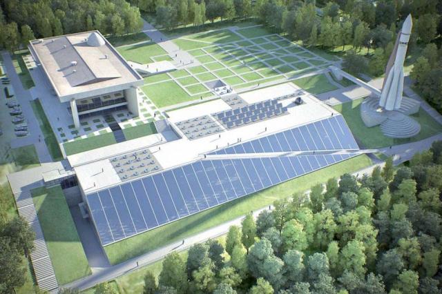 Новое здание музея истории космонавтики в Калуге позволит принять до полумиллиона посетителей в год