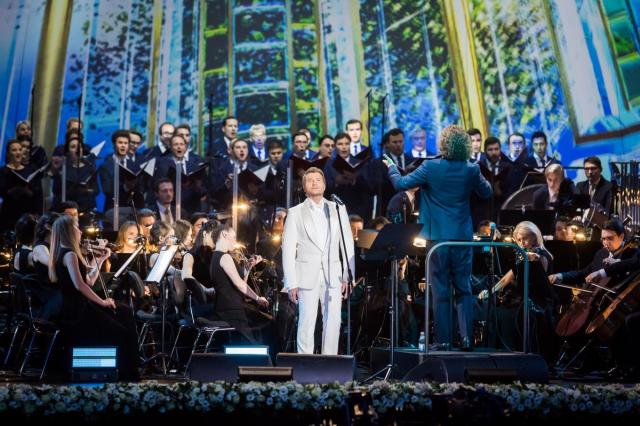 «В этот день торжества, в день особенный этот пусть Господь Вам пошлёт много счастья и света!» -  концерт Николая Баскова «Верую» на телеканале «Россия»