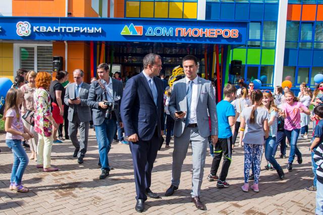 В Альметьевске открылся детский технопарка «Кванториум»