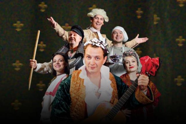 Марат Башаров в спектакле «Жениться вам надо, барин!»