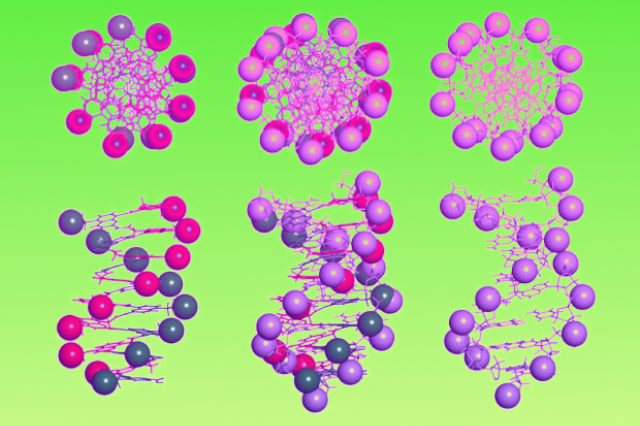Искусственная спиральная молекула повторила поверхностные свойства ДНК