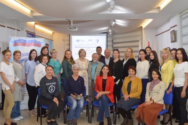 Ведущие российские специалисты в области русского языка из РУДН провели семинар для турецких русистов
