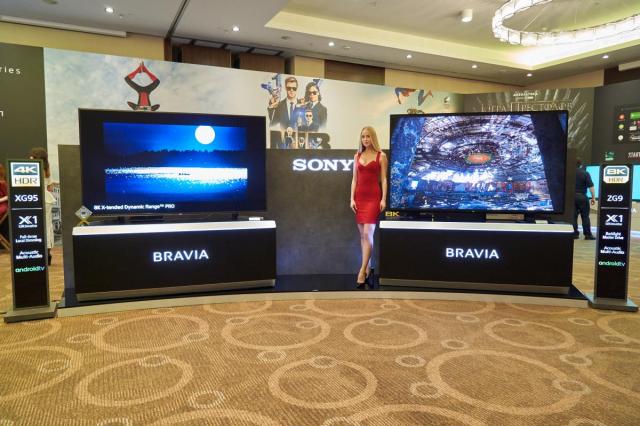 Sony впервые показала 8К HDR телевизор в России