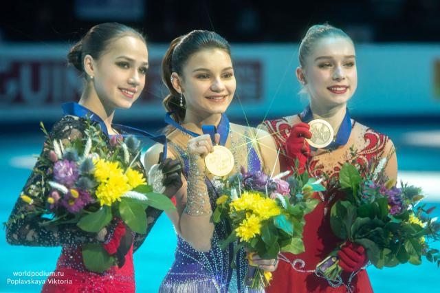Софья Самодурова – золото, Алина Загитова – серебро: россиянки завоевали две главные медали Чемпионата Европы по Фигурному катанию!