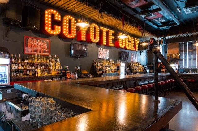 Вечеринка «Для тех, кто в танке» в Coyote Ugly Bar