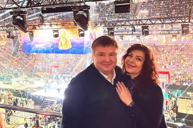 Вячеслав и Татьяна​ Печниковы посетили концерт «Для настоящих мужчин» в ЦСКА​ Арене