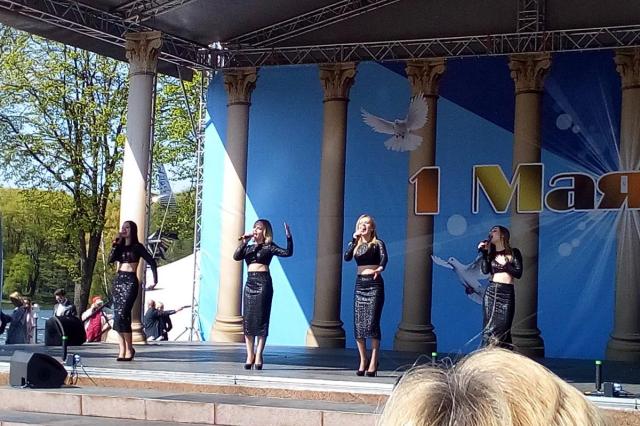 В Минске прошел концерт ко Дню труда