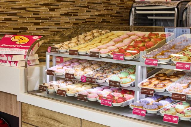 Сеть пончиковых «Кранчи Дрим» - пончики для любого случая