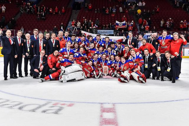 Первая бронза Брагина: хоккеисты РФ стали третьими на молодежном ЧМ-2017