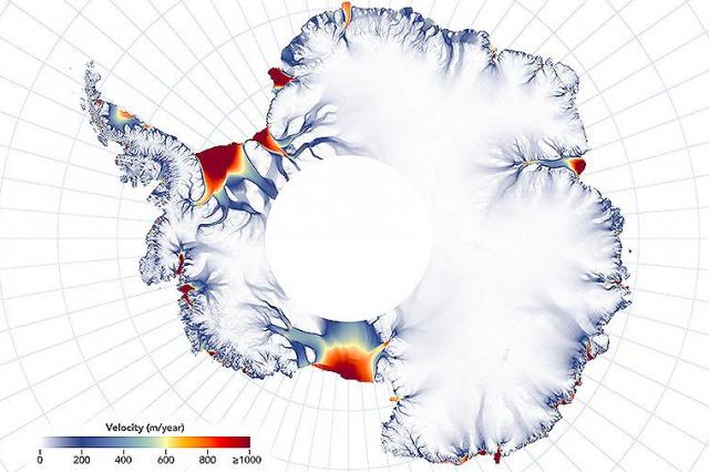 NASA рассказало о серьезной угрозе от таяния ледников в Антарктиде