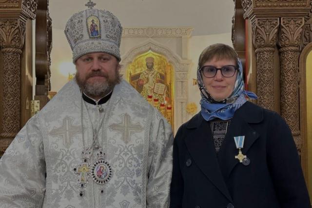 Ректор ИСИ Ирина Сухолет удостоена Ордена Святой равноапостольной княгини Ольги I степени