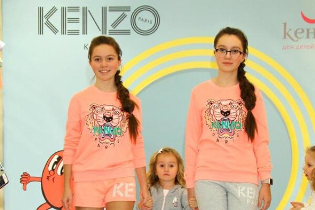 Презентация новой коллекции Kenzo Kids весна-лето 2018 в «Кенгуру»