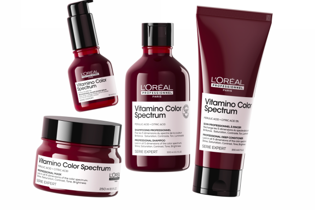 Инновационная гамма Vitamino Color Spectrum для ухода за окрашенными волосами от L’Oréal Professionnel Paris 