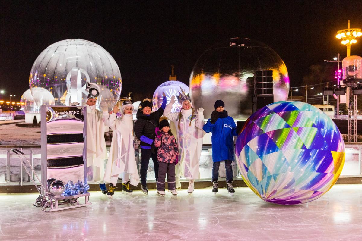  «Город зимы» на ВДНХ в день открытия принял тысячи гостей