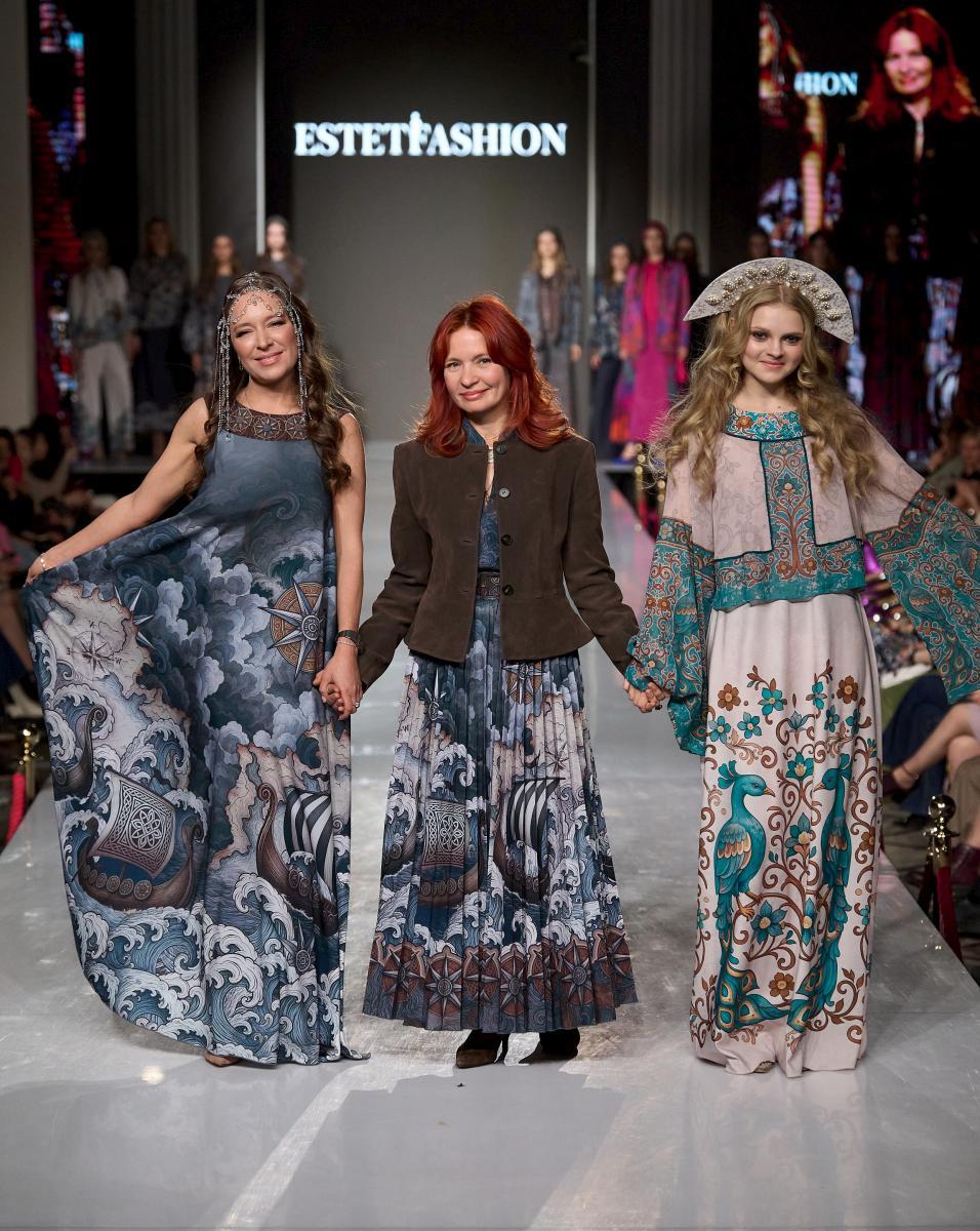 Коллекция «Садко» от «Душегреи»: российский бренд стал хедлайнером Estet Fashion Week 