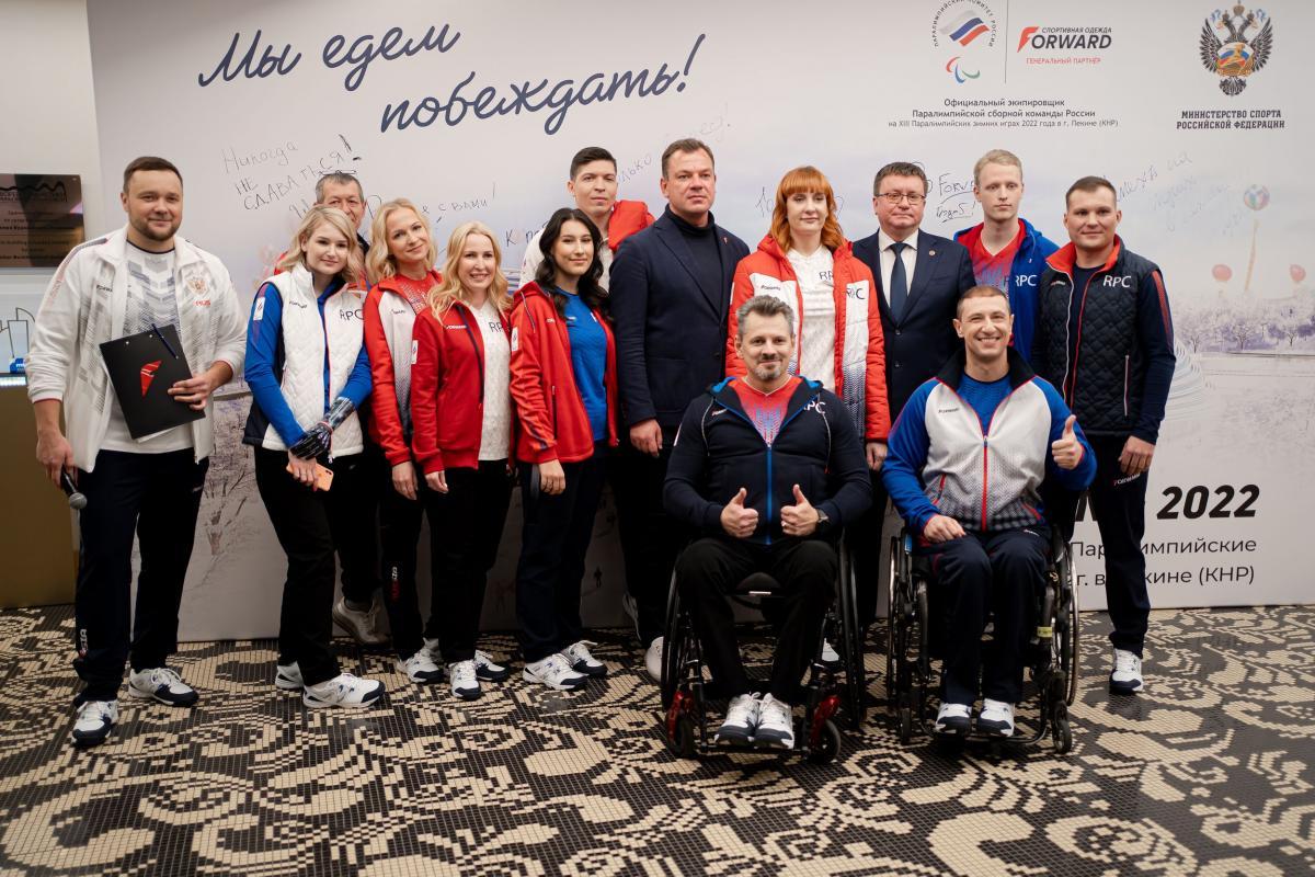 Forward представили экипировку для паралимпийской сборной России на Игры в Пекине