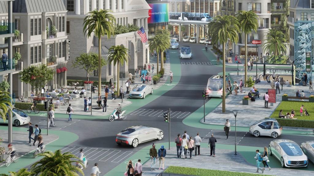 Bosch и Daimler: мегаполис в Калифорнии станет первым городом с автономным вождением
