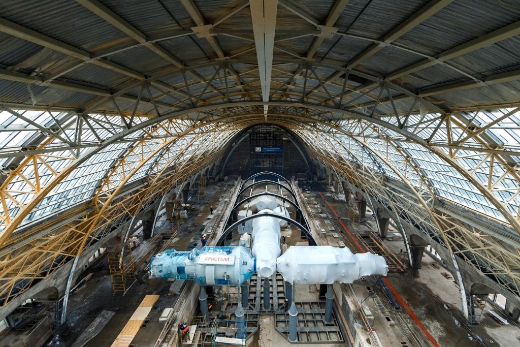 «Мир» доставлен в центр «Космонавтика и авиация» на ВДНХ