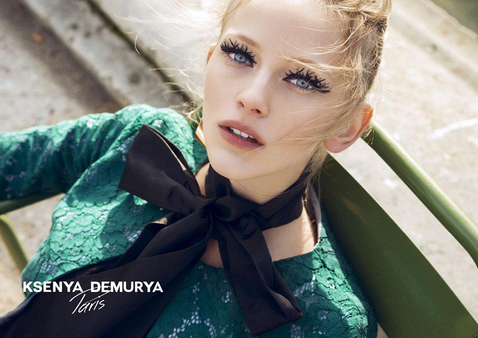 Модный дом DEMURYA представил новогоднюю рекламную компанию 2015-2016 года by Ksenya Demurya. 