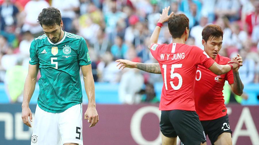 Сборная Германии сенсационно покидает ЧМ-2018 по футболу