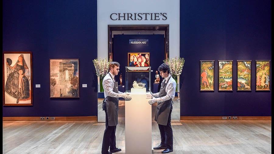 Выручка торгов Christie&#039;s предметами русского искусства превысила $9 млн