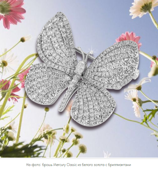 «Расправляя крылья!» - ювелирные украшения с бабочками 